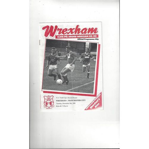 FA Youth Cup Football Programmes