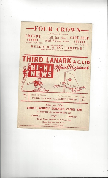 More Football Programmes listed today