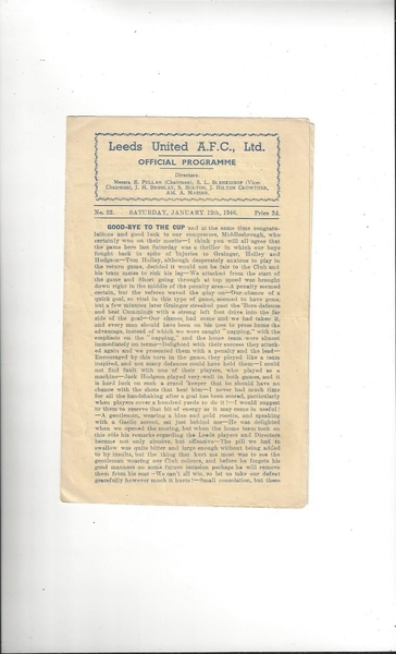 More Football Programmes listed today