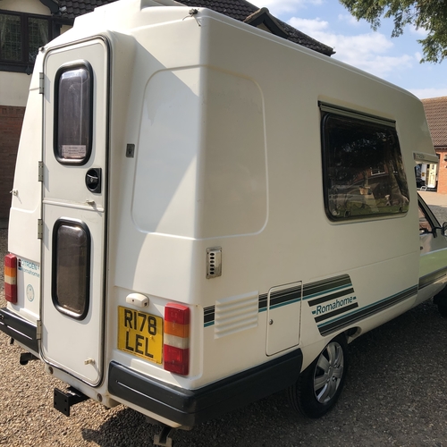 Romahome Duo Camper Van 2 Berth 1997(R)reg Citroen C15d - Power Steering