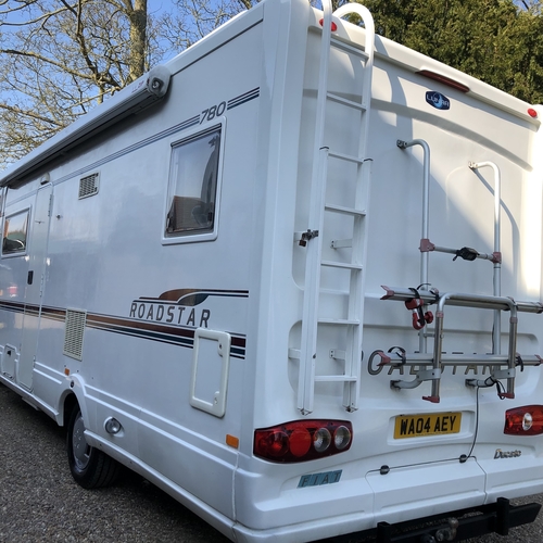 Lunar Roadstar 780 Motorhome 6 Berth Fixed Bed 34697 Miles - 2004 Fiat Ducato 2.8JTD