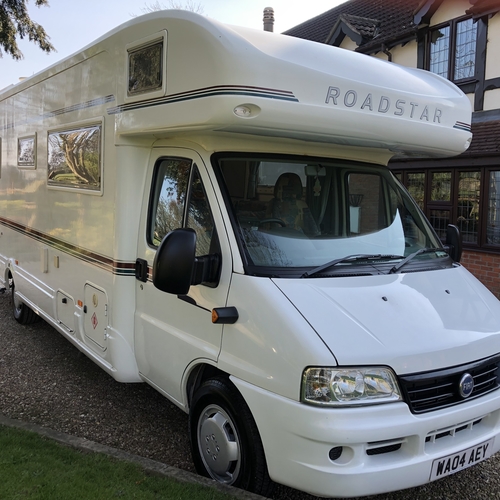 Lunar Roadstar 780 Motorhome 6 Berth Fixed Bed 34697 Miles - 2004 Fiat Ducato 2.8JTD