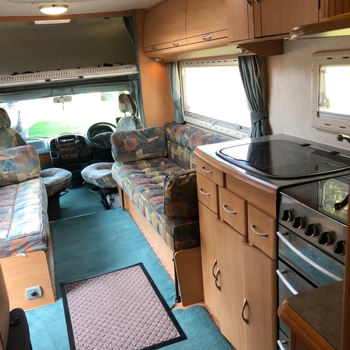 Lunar Roadstar 780 Motorhome 6 Berth Fixed Bed 34697 Miles - 2004 Fiat Ducato 2.8JTD