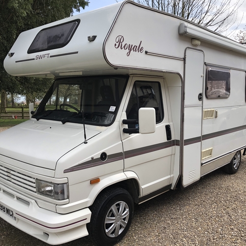 SWIFT Royale 610 Motorhome 4 Berth U Shaped Lounge 1993 Talbot Express 2.5D 72388 miles