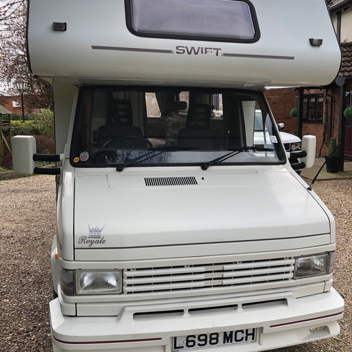 SWIFT Royale 610 Motorhome 4 Berth U Shaped Lounge 1993 Talbot Express 2.5D 72388 miles