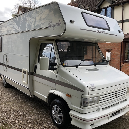 SWIFT Royale 610 Motorhome 4 Berth U Shaped Lounge 1993 Talbot Express 2.5D 72388 miles