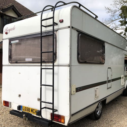 SWIFT Royale 610 Motorhome 4 Berth U Shaped Lounge 1993 Talbot Express 2.5D 72388 miles