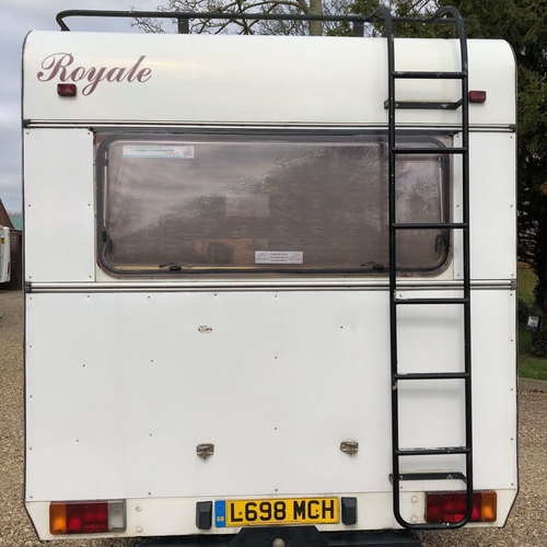 SWIFT Royale 610 Motorhome 4 Berth U Shaped Lounge 1993 Talbot Express 2.5D 72388 miles