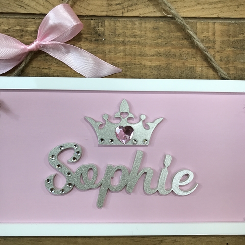 PRINCESS GLITTER Door Plaque
