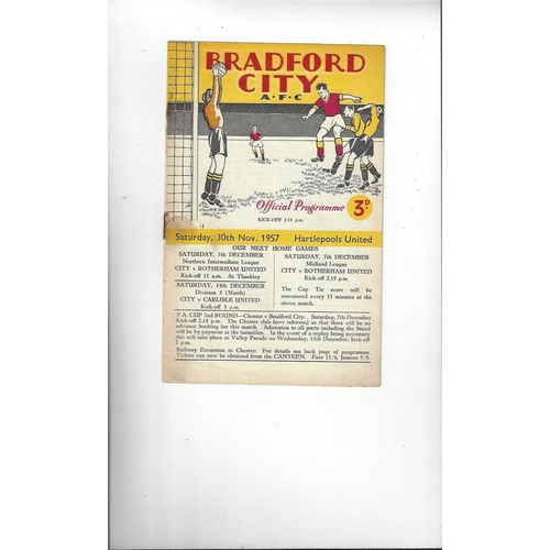Hartlepool United Away Football Programmes