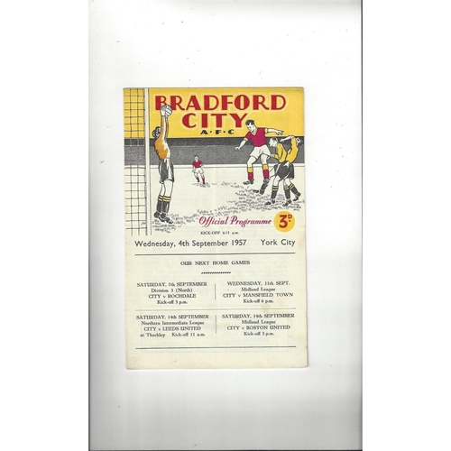 York City Away Football Programmes