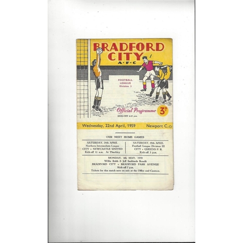 Newport County Away Football Programmes