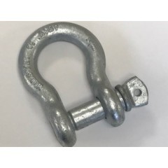 FS116-5 - M22 Gal Steel Bow Shackle to US Fed Spec 271 SWL 6.500 tonne