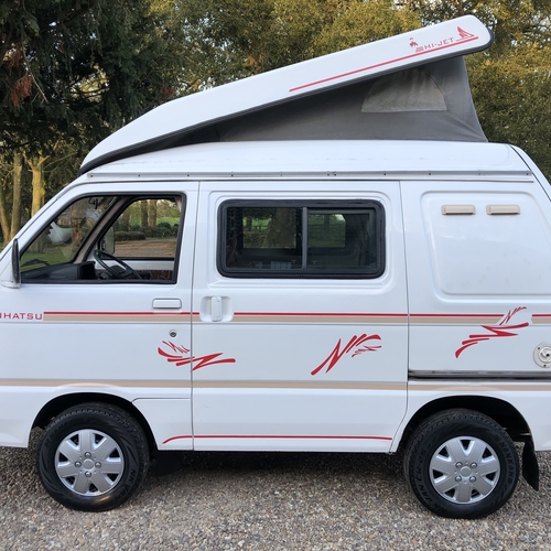 2002 Daihatsu Hi-Jet 1.3 16v Petrol Micro Camper Van with Devon conversion