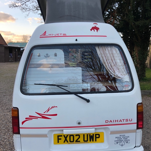 2002 Daihatsu Hi-Jet 1.3 16v Petrol Micro Camper Van with Devon conversion