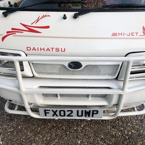 2002 Daihatsu Hi-Jet 1.3 16v Petrol Micro Camper Van with Devon conversion