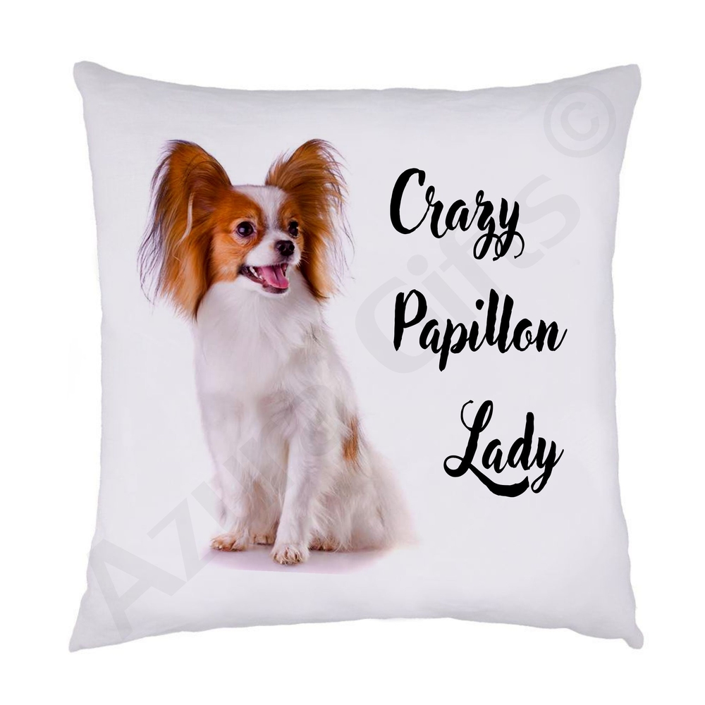 Crazy Papillon Lady Cushion