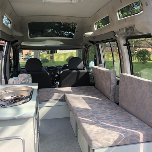 2006 Fiat Doblo Camper Van 2 Berth - 1910cc Diesel - Freedom Campers Conversion