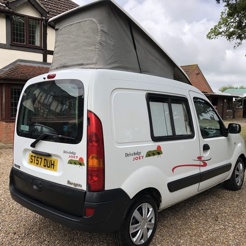 2007(57)reg Drivelodge JOEY Micro Camper Van 2 Berth - Renault Kangoo 1.5 DCi
