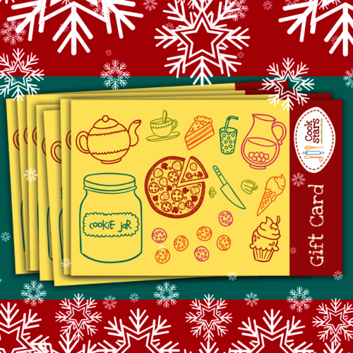 Gift Cards x 5 (A6 size)
