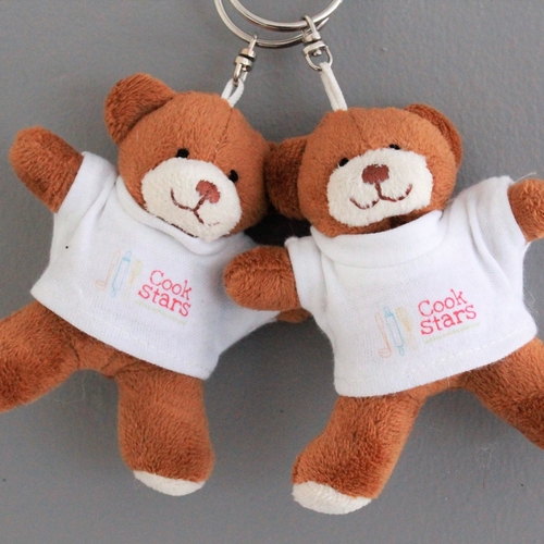 BWAB Teddy Bear Keyring x 3