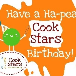 Party Birthday Cards x 5