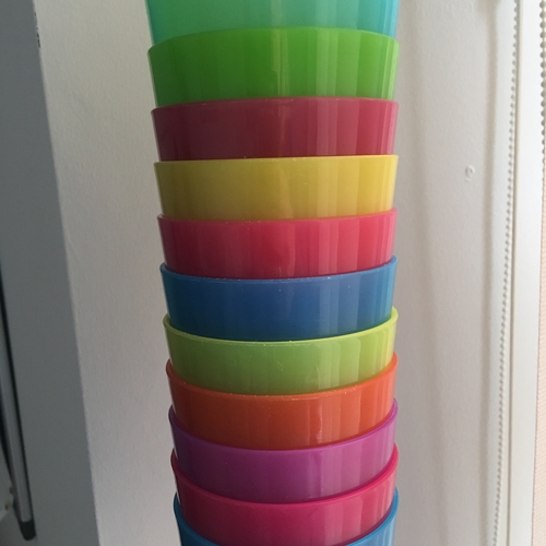 Pre Loved Plastic cups x 12