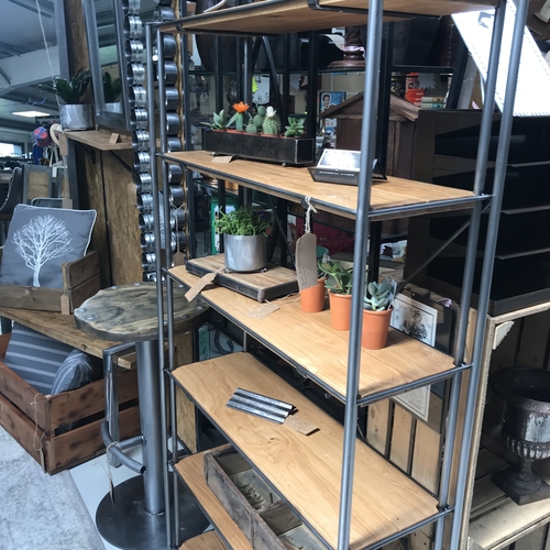 Bespoke industrial shelving unit