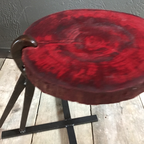 Quirky upcycled vintage spanner stand/small table!