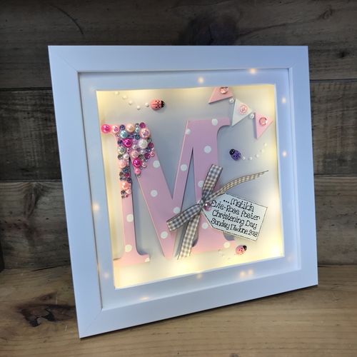 LED Initial Frame ( Christening )