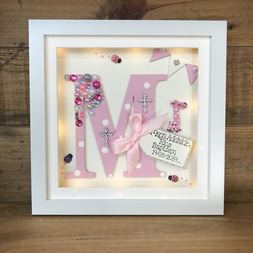 LED Initial Frame ( Christening )