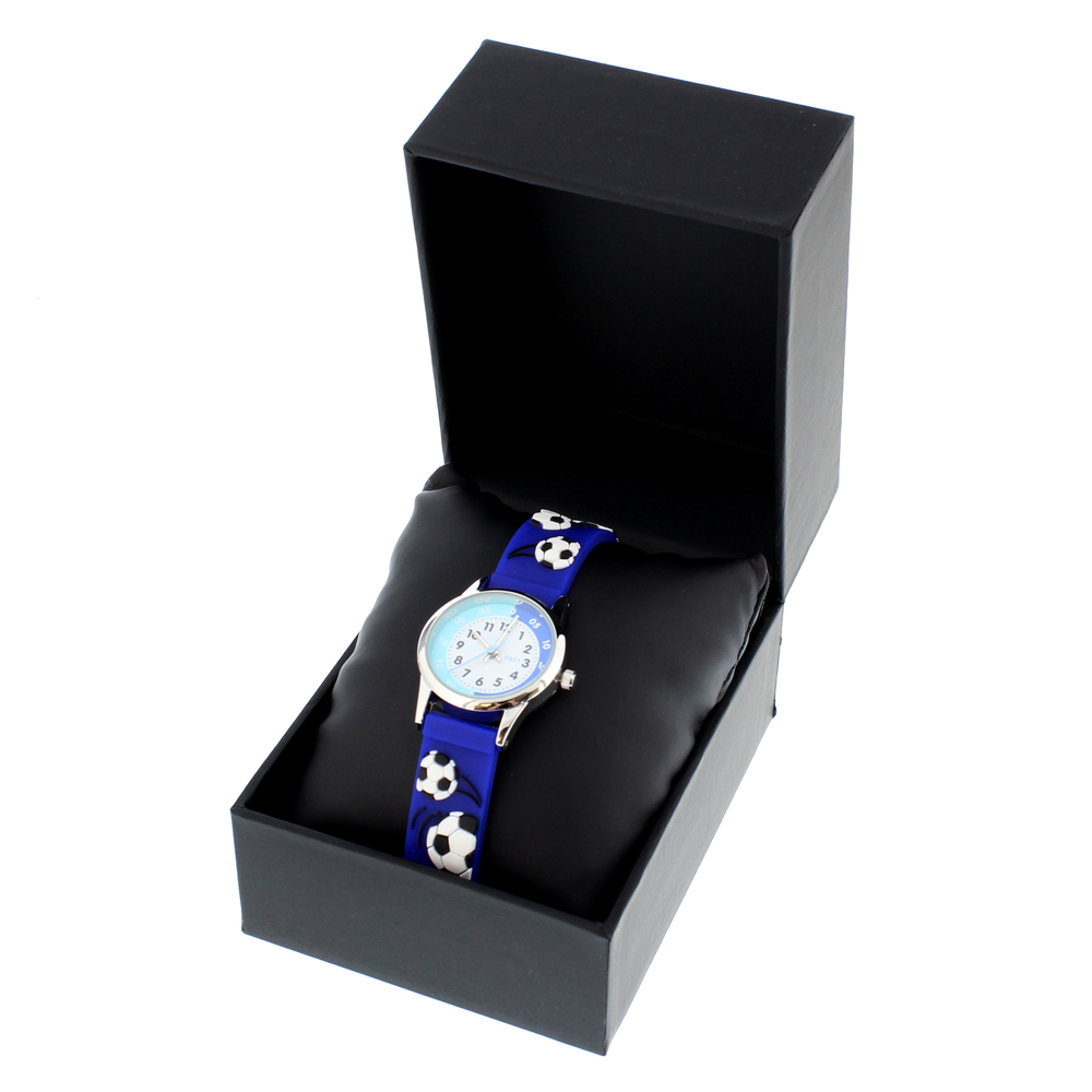 Personalised Kids Blue Time Teacher Watch with Presentation Box