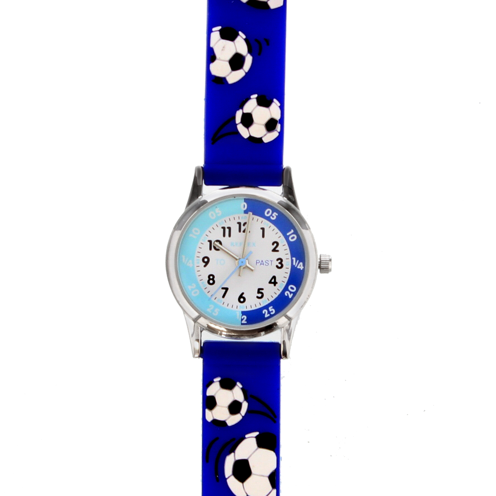 Personalised Kids Blue Time Teacher Watch with Presentation Box