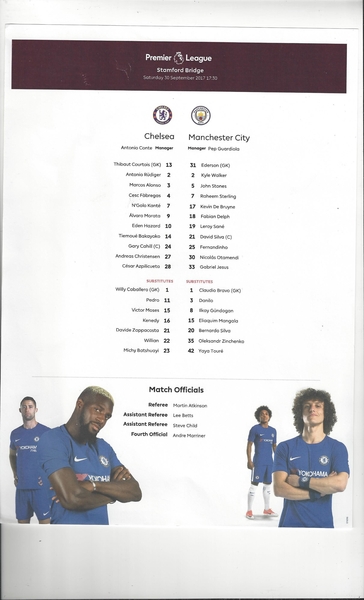 More Football Programmes listed today