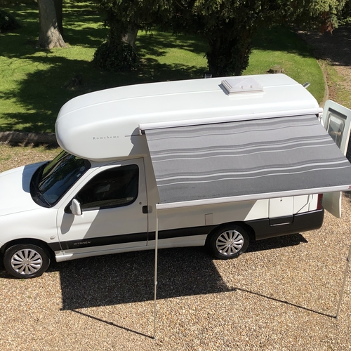 2003 Romahome Duo Outlook 2 Berth Camper Van Citroen Berlingo 2.0HDi 37864 Miles