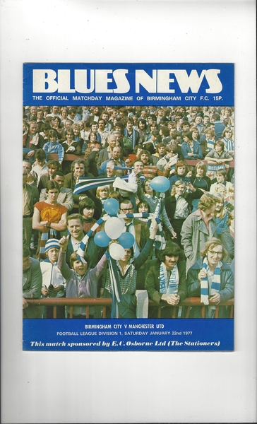 More Football Programmes listed today