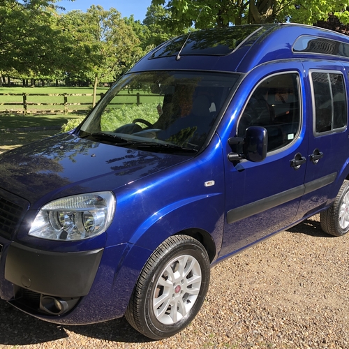 2009 (59)reg Fiat Doblo Camper Van 2 Berth 1368cc Petrol - ONLY 48296 Miles