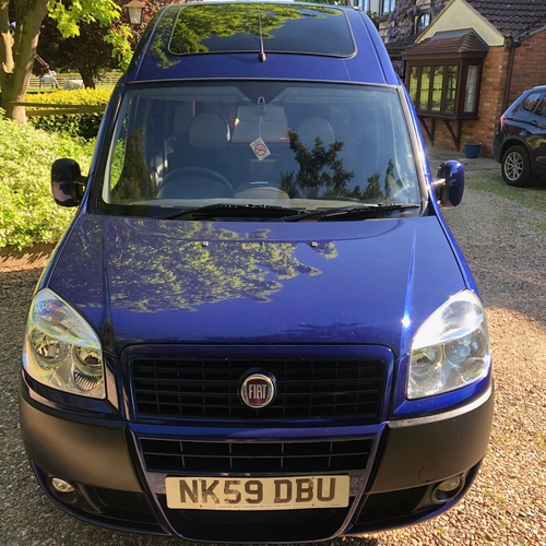 2009 (59)reg Fiat Doblo Camper Van 2 Berth 1368cc Petrol - ONLY 48296 Miles