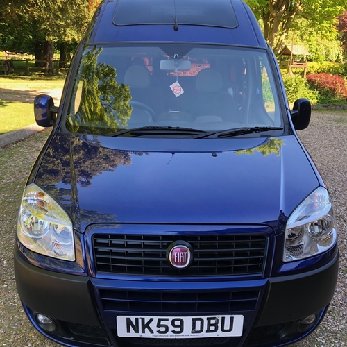 2009 (59)reg Fiat Doblo Camper Van 2 Berth 1368cc Petrol - ONLY 48296 Miles