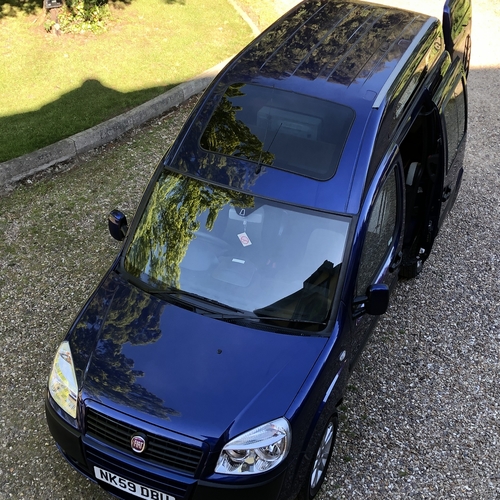 2009 (59)reg Fiat Doblo Camper Van 2 Berth 1368cc Petrol - ONLY 48296 Miles