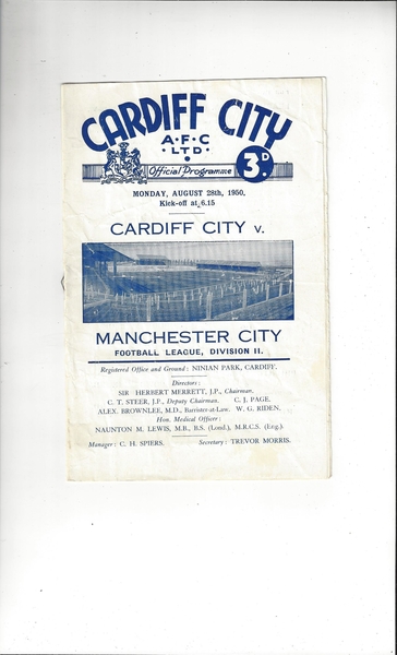 Latest Football Programmes Listed today