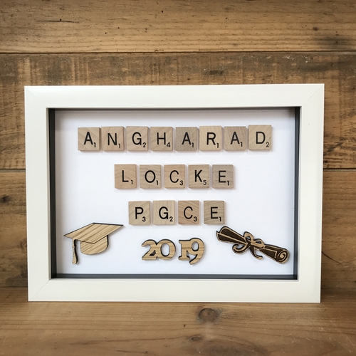 Graduation frame