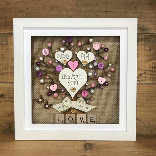 LOVE wedding frame