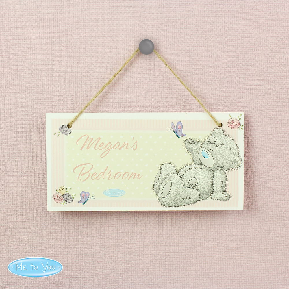 Personalised Me To You Wooden Sign