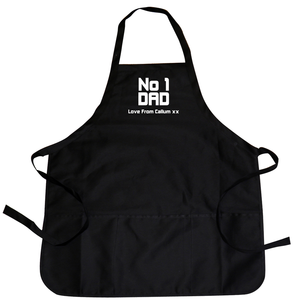 Personalised No1 Dad Apron