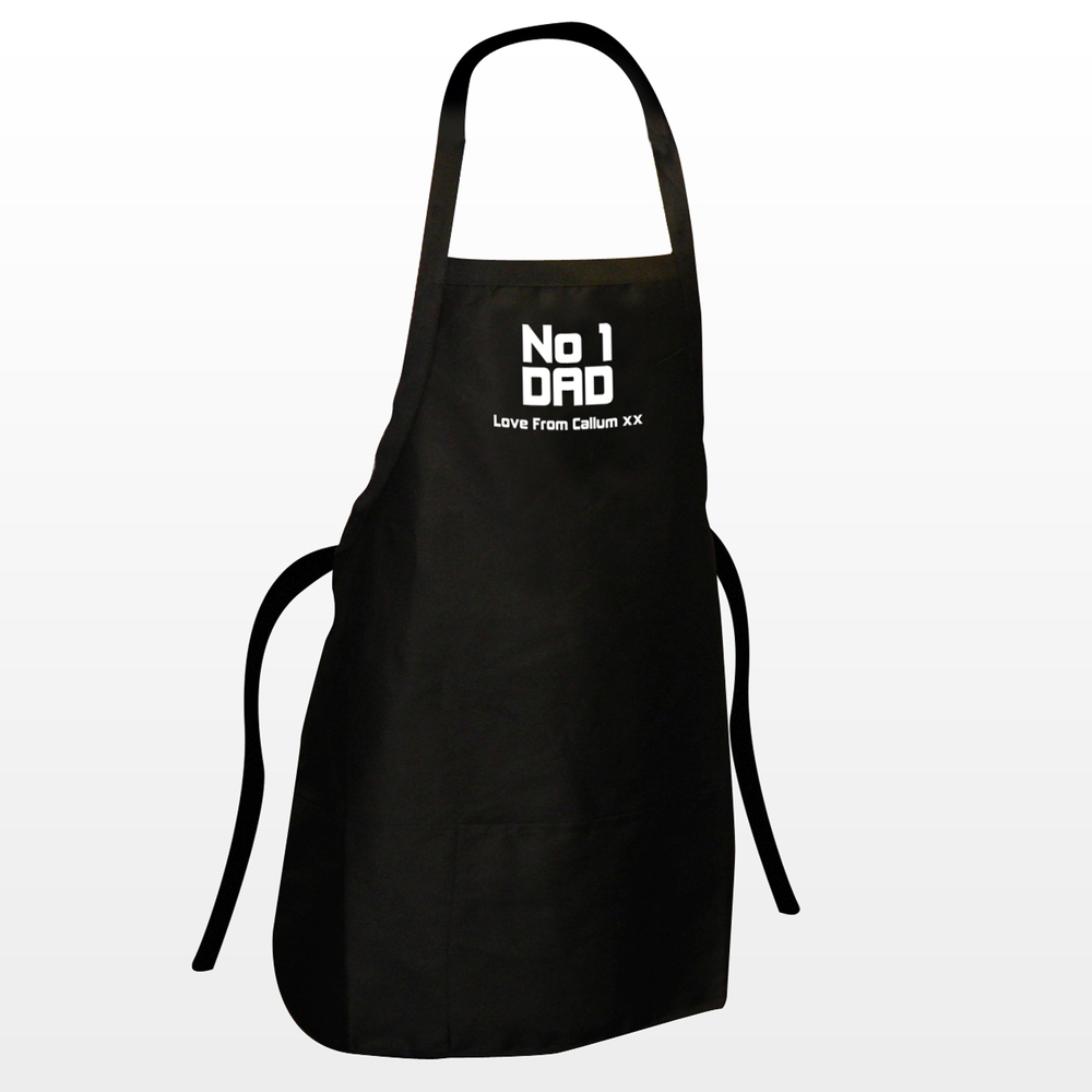Personalised No1 Dad Apron