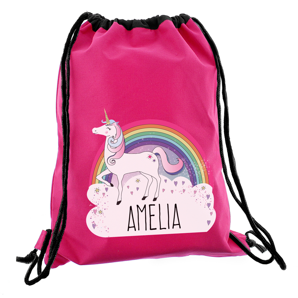 Personalised Unicorn Swim & Kit Bag