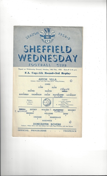 More Football Programmes listed today