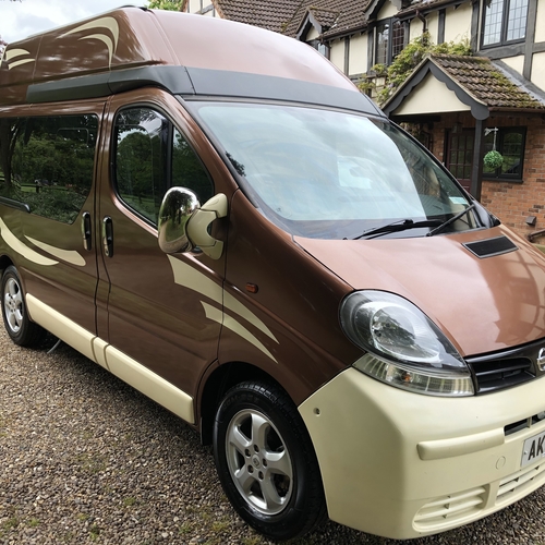 2005 (55)reg Nissan Primastar SE DCi SWB Camper Van 2 Berth - Similar to Vivaro/Trafic etc