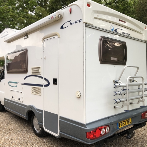 2004 Lunar Champ A551 Motorhome 5 Berth Fiat Ducato 2.0 JTD - ONLY 40703 Miles
